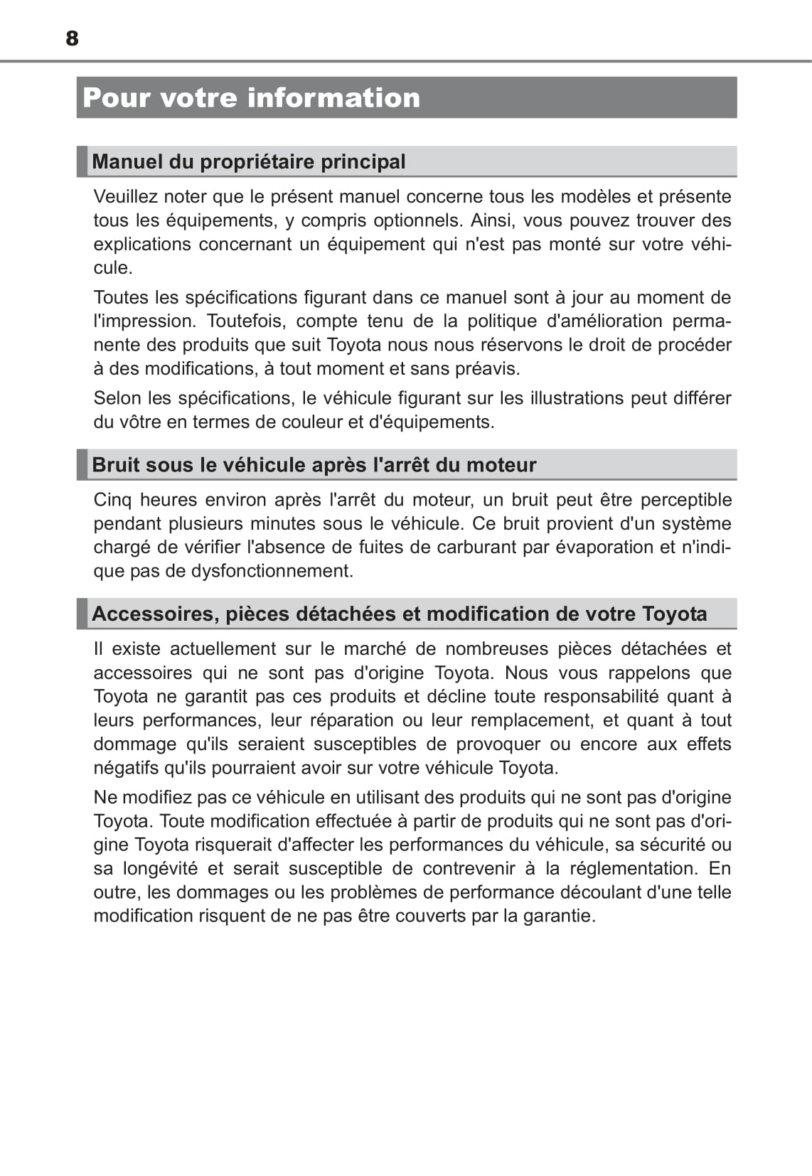 2017 Toyota Corolla iM Bedienungsanleitung | Französisch