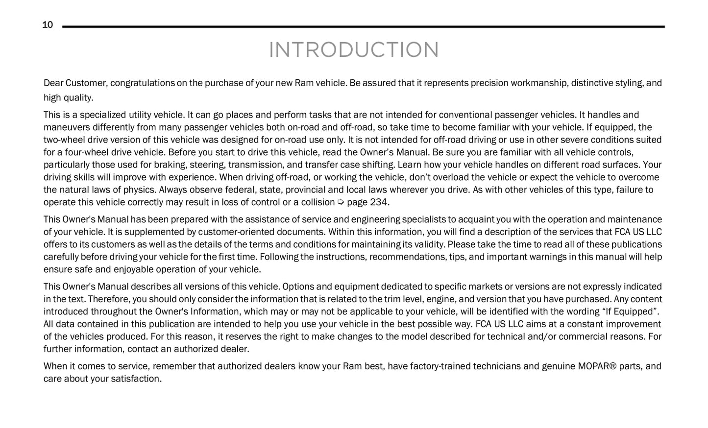 2021 Ram 1500 Owner's Manual | English