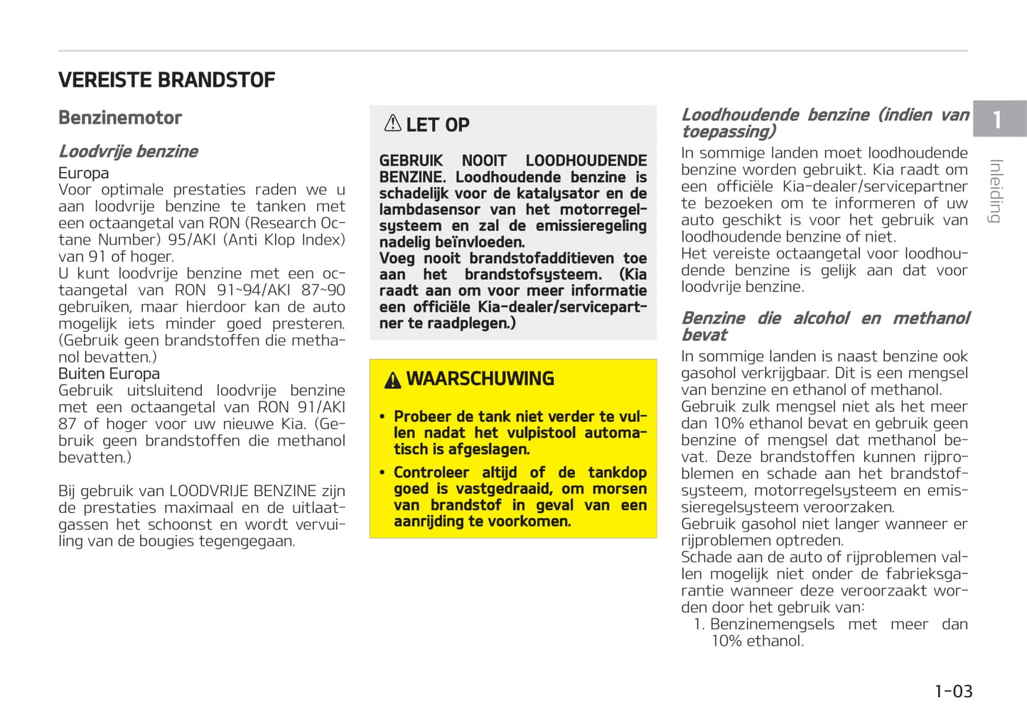 2019-2020 Kia Sorento Bedienungsanleitung | Niederländisch