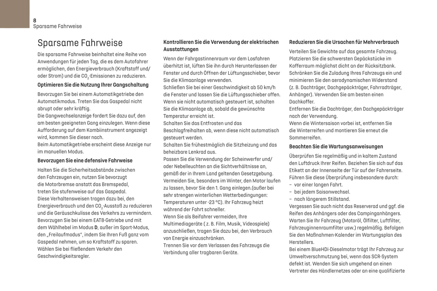 2021-2022 DS Automobiles DS 4 Owner's Manual | German