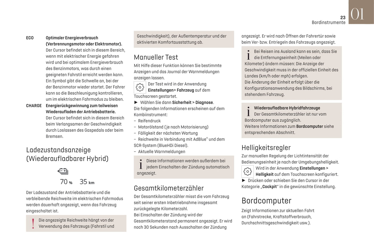 2021-2022 DS Automobiles DS 4 Owner's Manual | German