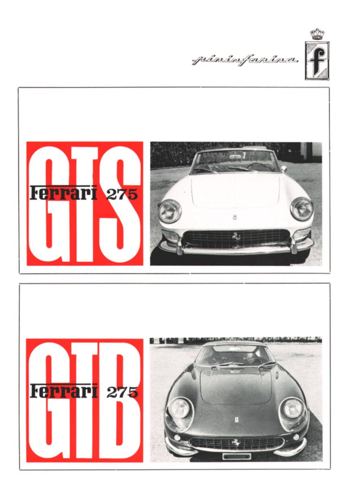 1965 Ferrari 275 GTB/275 GTS Bedienungsanleitung | Englisch