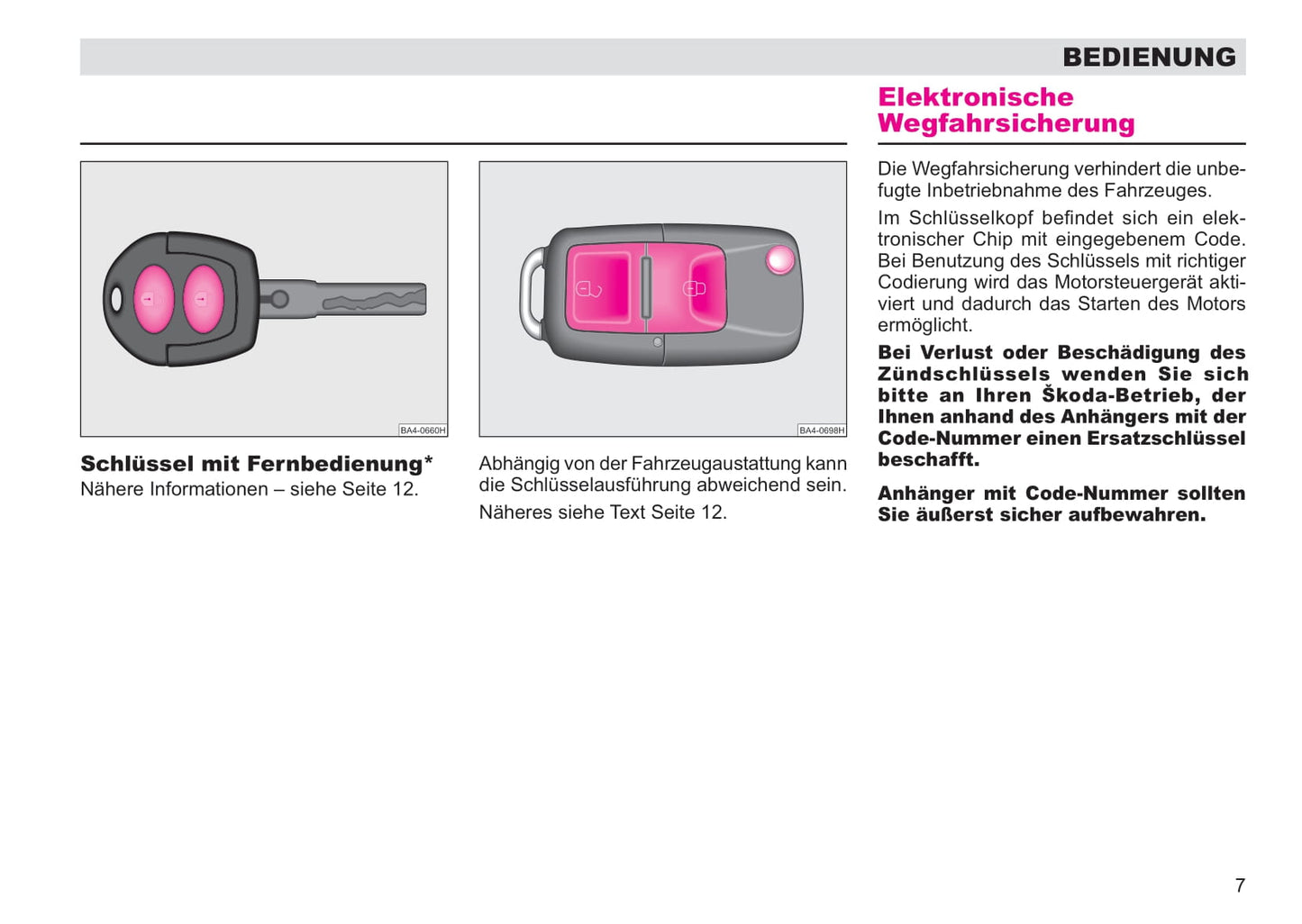 2004-2008 Skoda Octavia Bedienungsanleitung | Deutsch