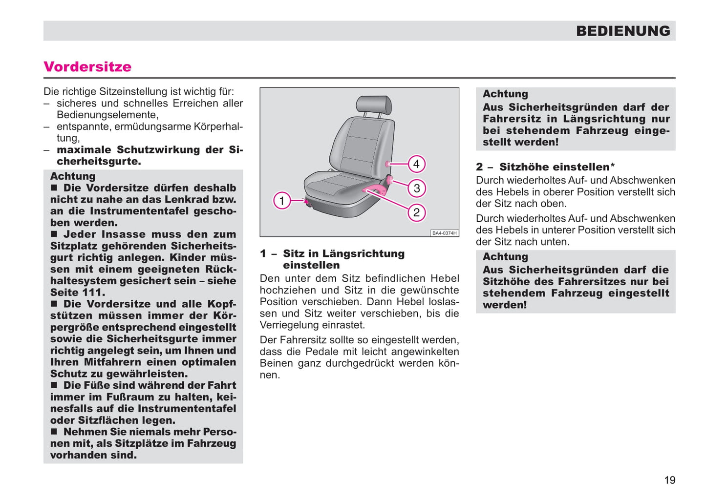 2004-2008 Skoda Octavia Bedienungsanleitung | Deutsch
