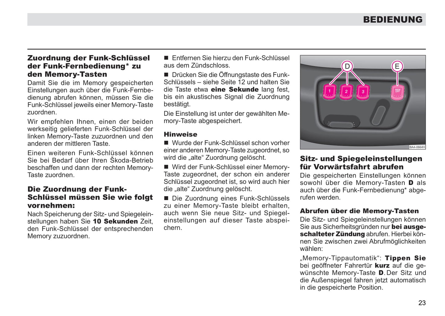 2004-2008 Skoda Octavia Bedienungsanleitung | Deutsch