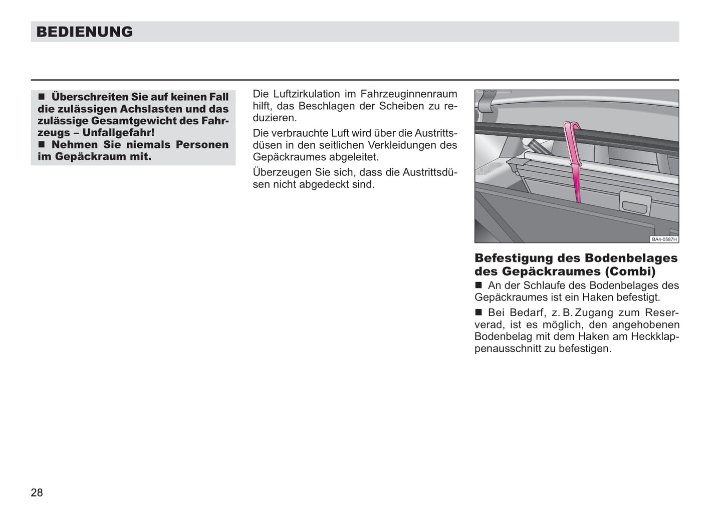 2004-2008 Skoda Octavia Bedienungsanleitung | Deutsch