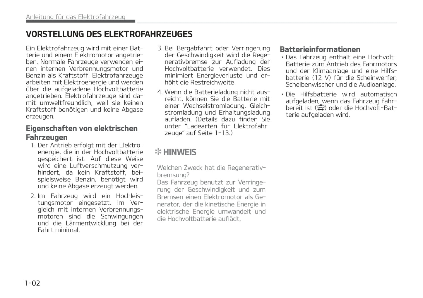 2021-2022 Kia e-Niro Bedienungsanleitung | Deutsch