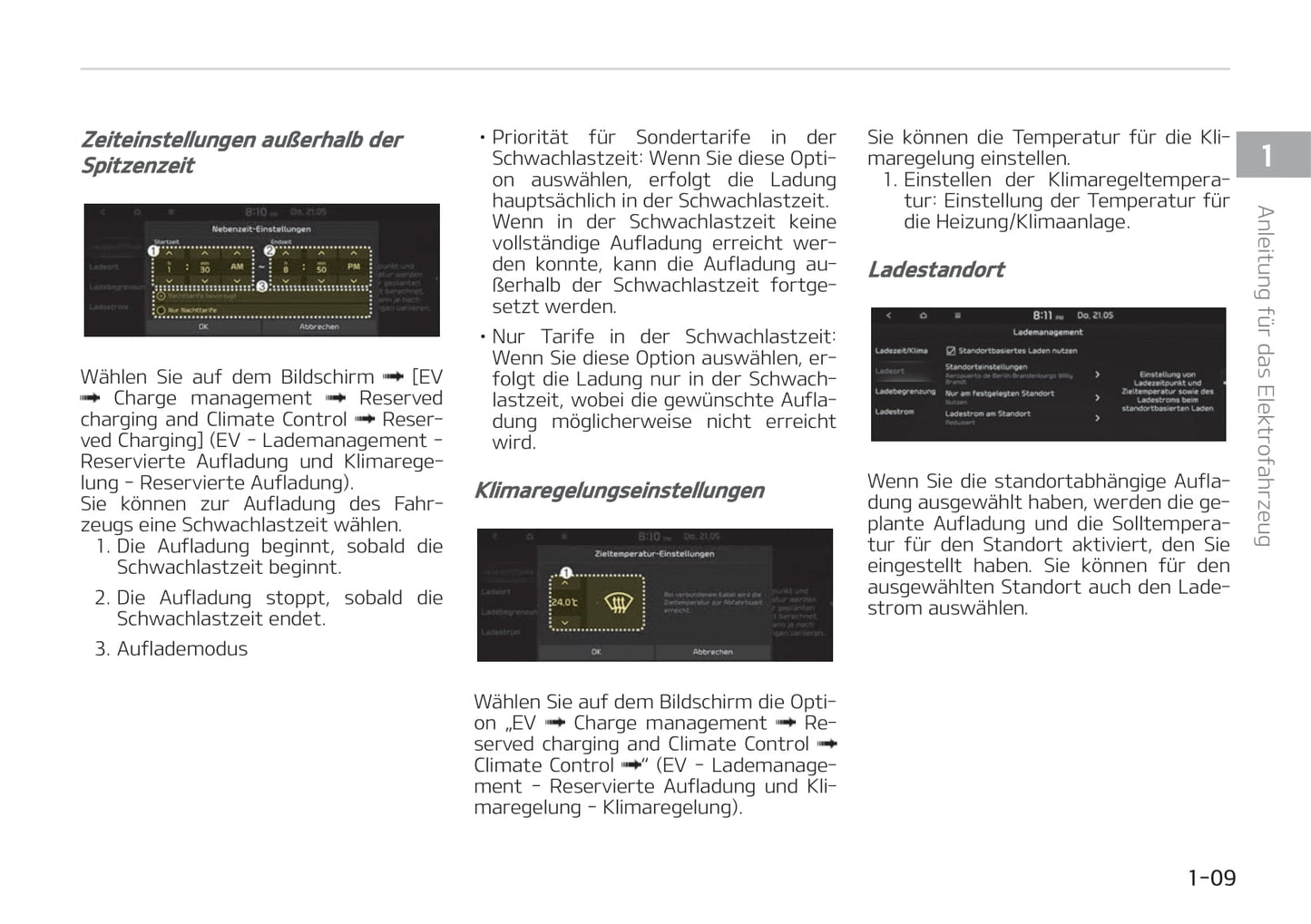 2021-2022 Kia e-Niro Bedienungsanleitung | Deutsch