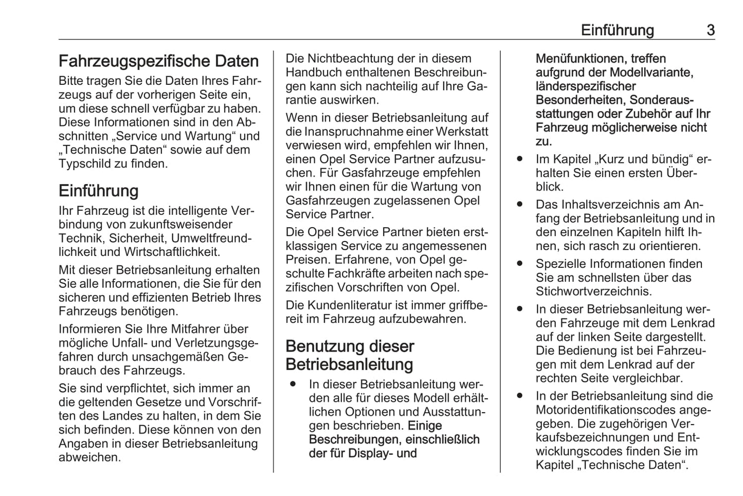 2016 Opel Insignia/Insignia Sports Tourer Owner's Manual | German