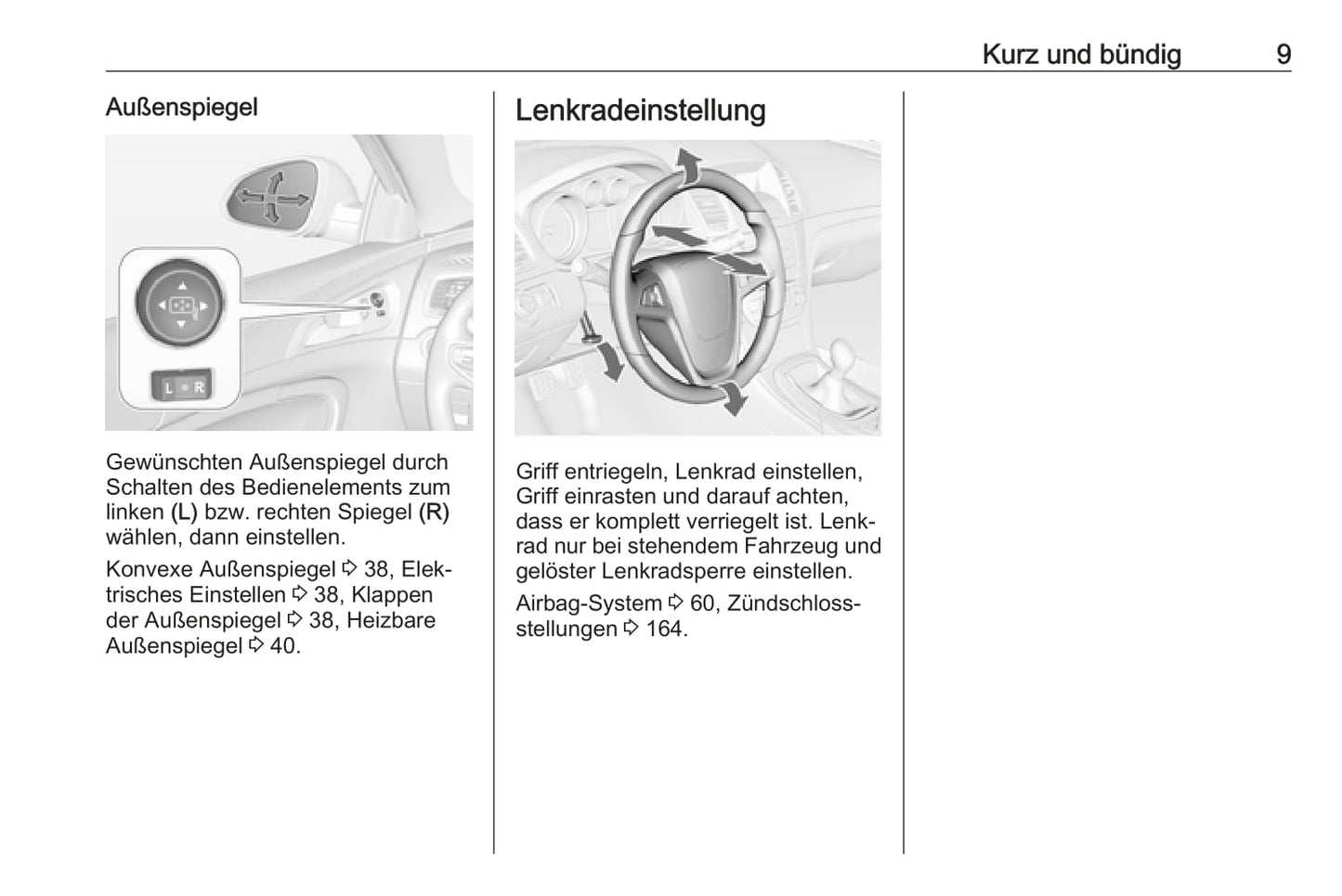 2016 Opel Insignia/Insignia Sports Tourer Owner's Manual | German