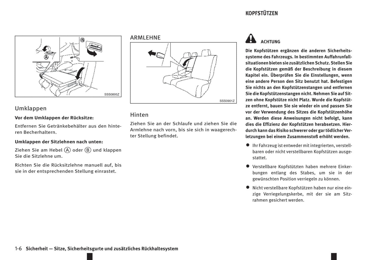 2016-2017 Infiniti QX70 Owner's Manual | German