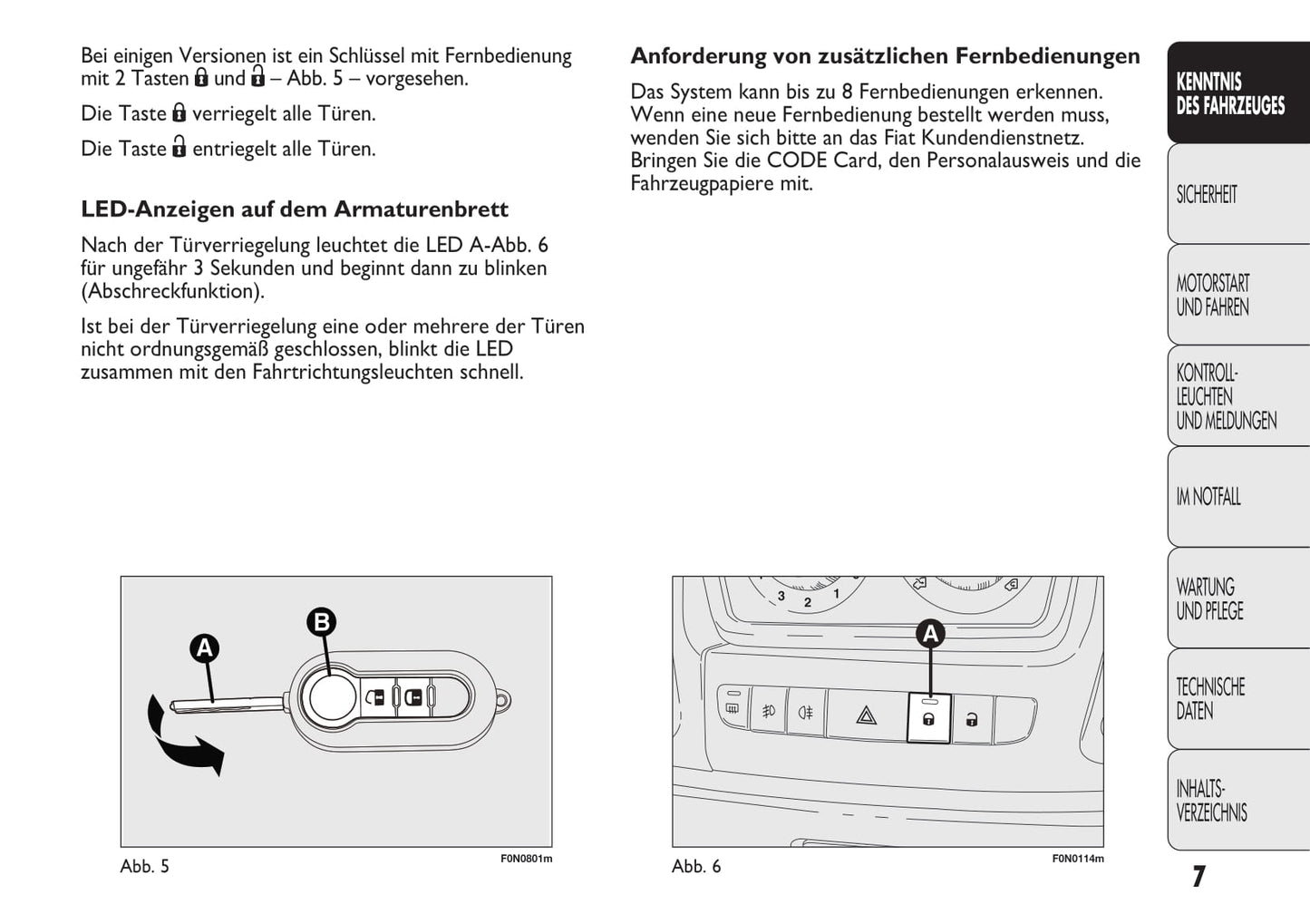 2013-2014 Fiat Ducato Euro 4 Bedienungsanleitung | Deutsch