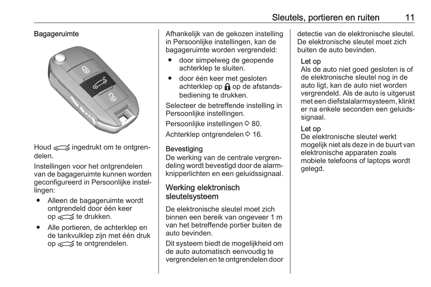 2021-2022 Opel Mokka/Mokka-e Owner's Manual | Dutch