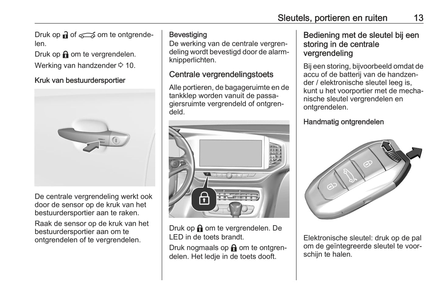 2021-2022 Opel Mokka/Mokka-e Owner's Manual | Dutch