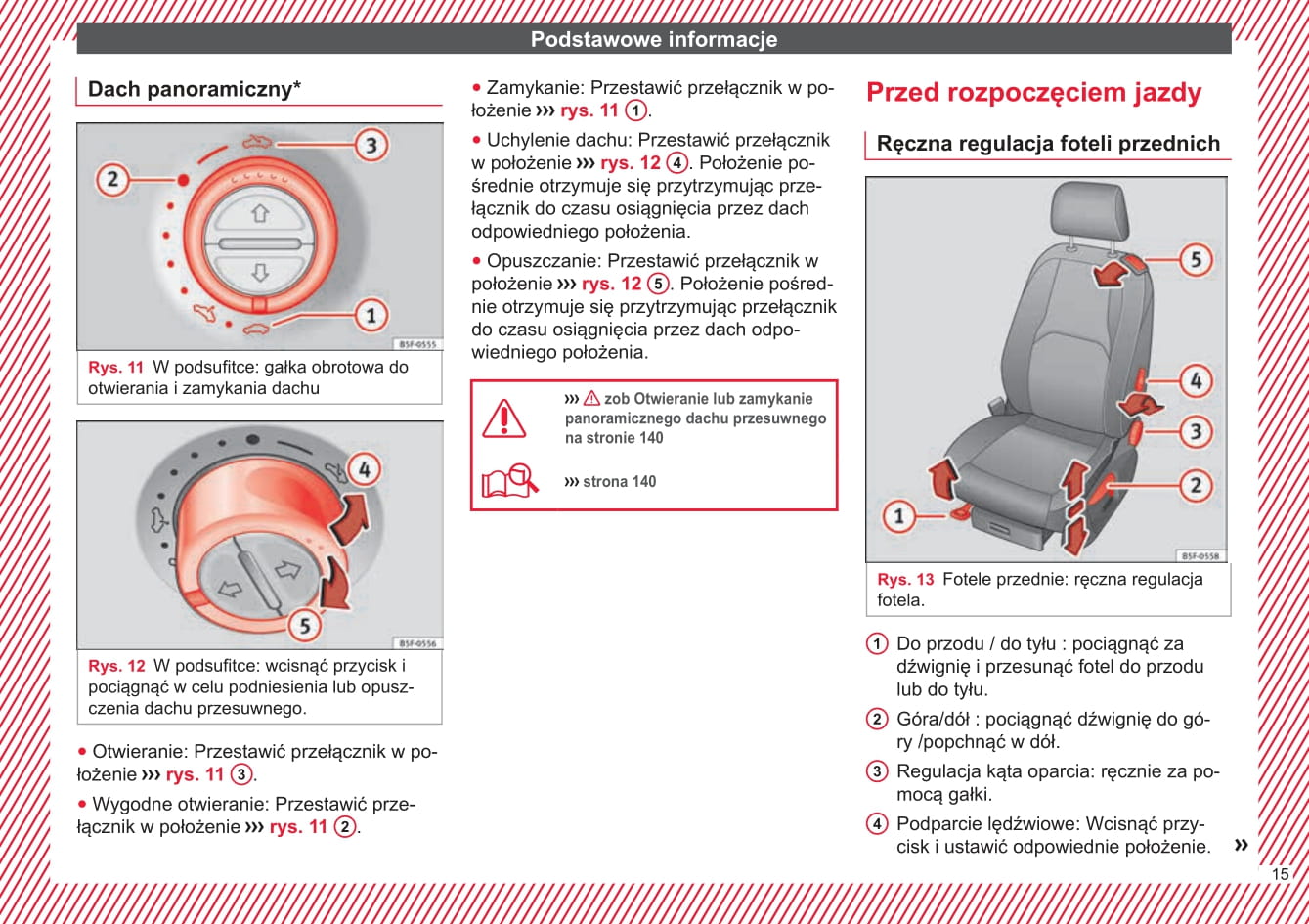 2013-2017 Seat Leon Bedienungsanleitung | Polnisch