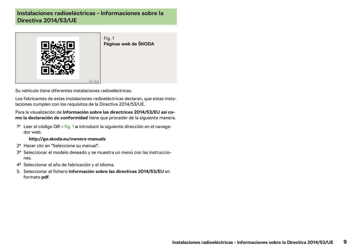 2017-2021 Skoda Kodiaq Bedienungsanleitung | Spanisch