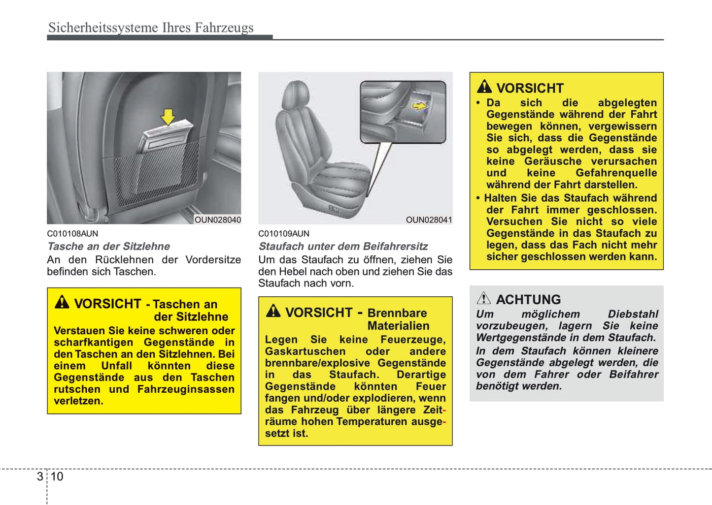 2007-2008 Kia Carens Bedienungsanleitung | Deutsch