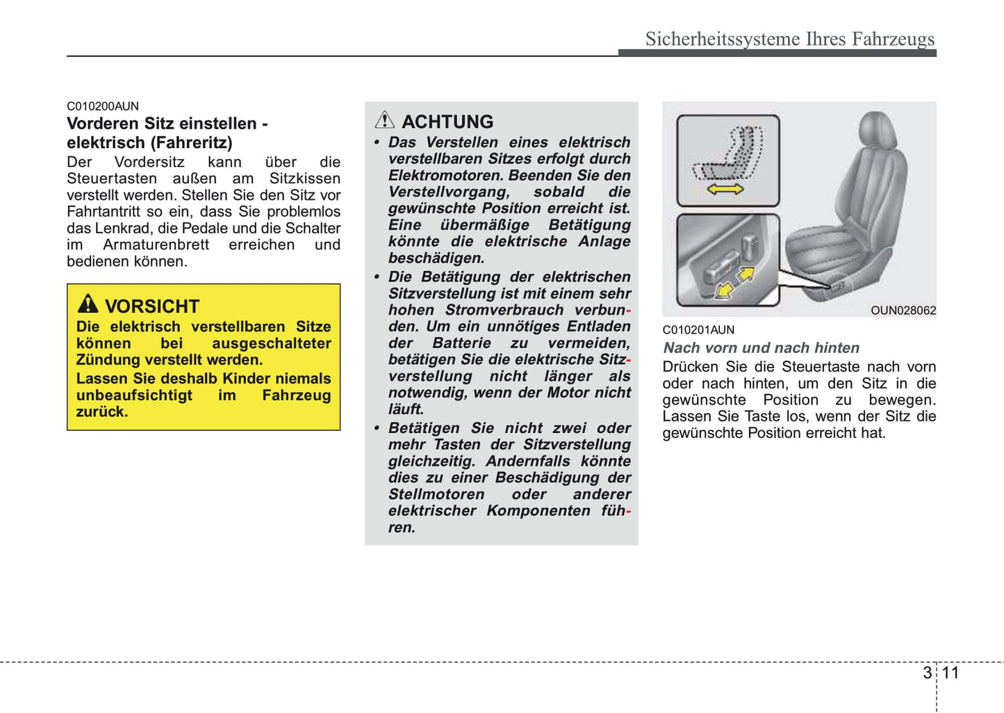 2007-2008 Kia Carens Bedienungsanleitung | Deutsch