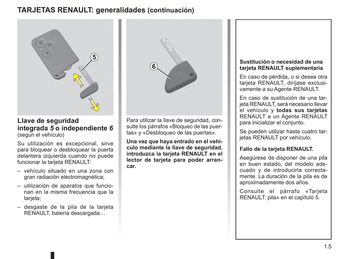 2009-2010 Renault Vel Satis Bedienungsanleitung | Spanisch