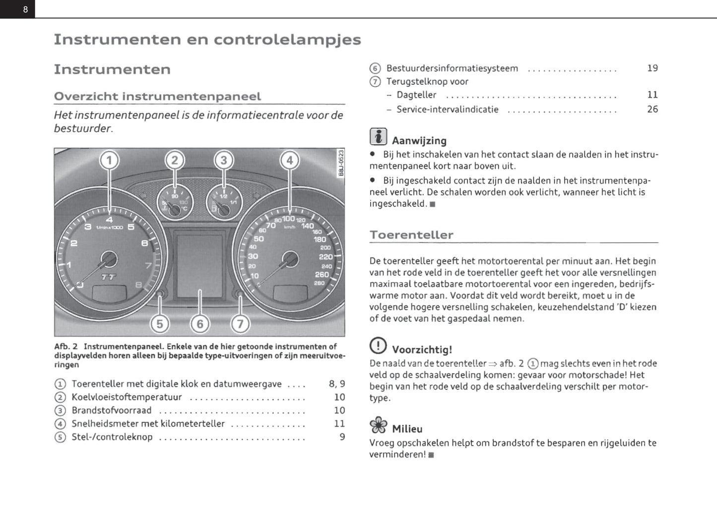 2008-2014 Audi TT Bedienungsanleitung | Niederländisch