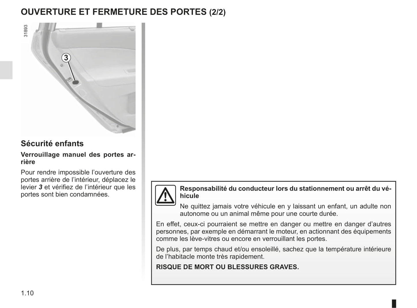 2014-2015 Renault Koleos Bedienungsanleitung | Französisch