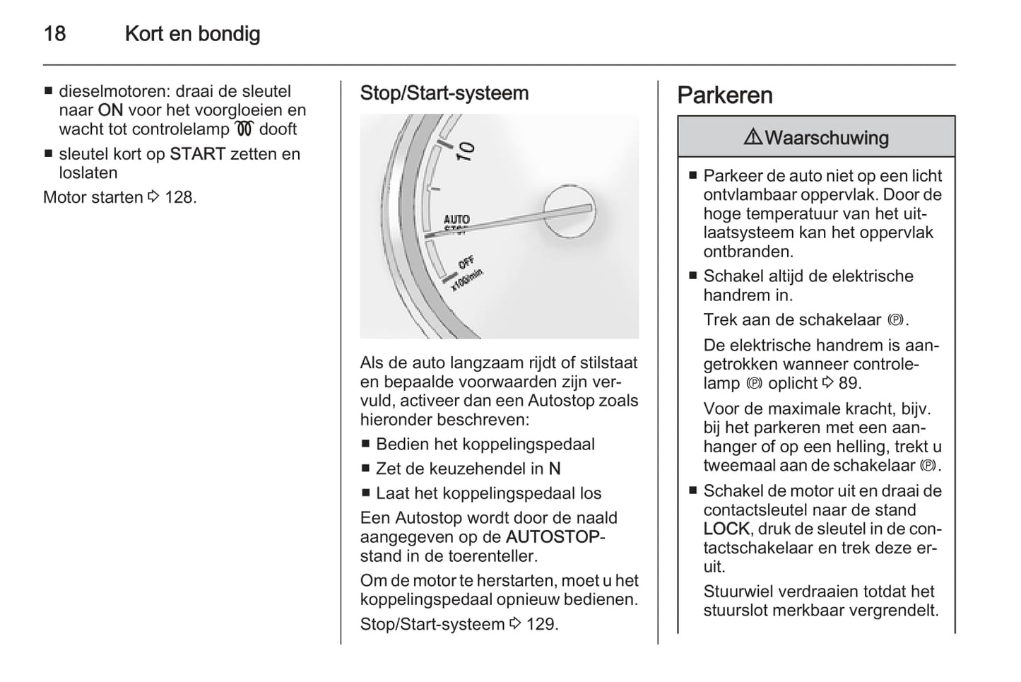 2015-2016 Opel Antara Owner's Manual | Dutch