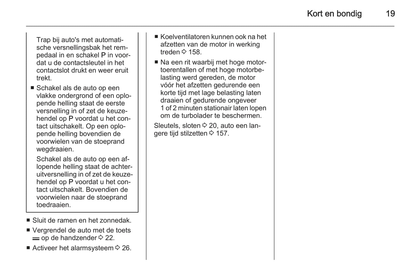 2015-2016 Opel Antara Owner's Manual | Dutch