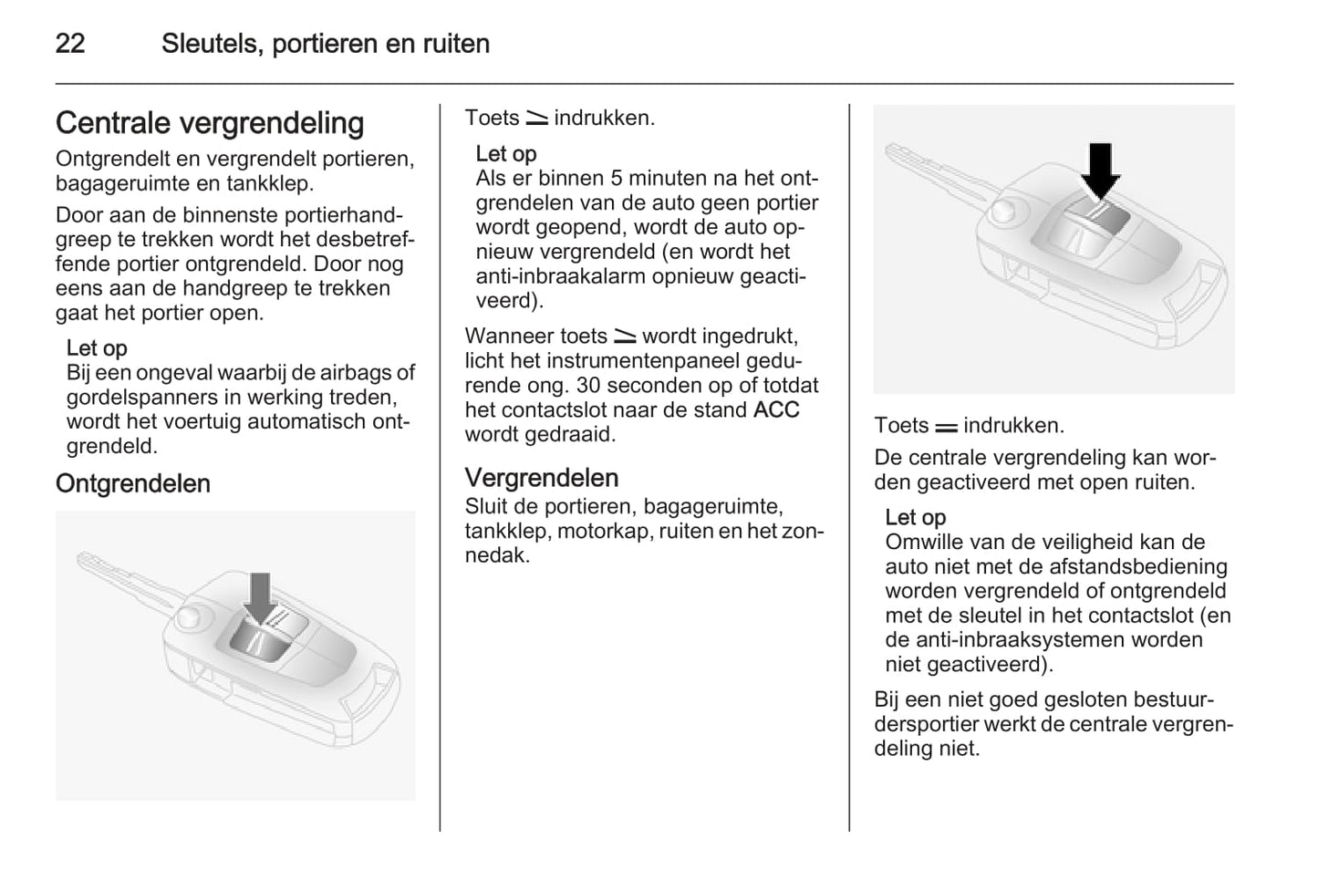 2015-2016 Opel Antara Owner's Manual | Dutch