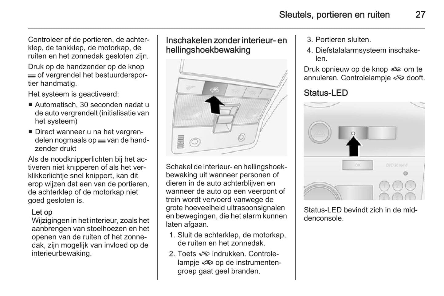 2015-2016 Opel Antara Owner's Manual | Dutch