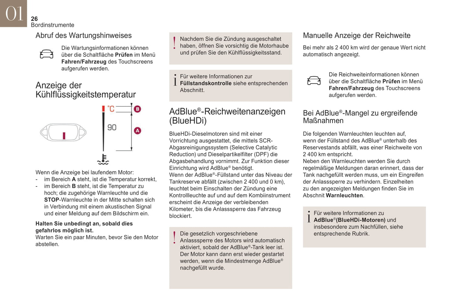 2019-2020 DS Automobiles DS 3 Crossback Bedienungsanleitung | Deutsch