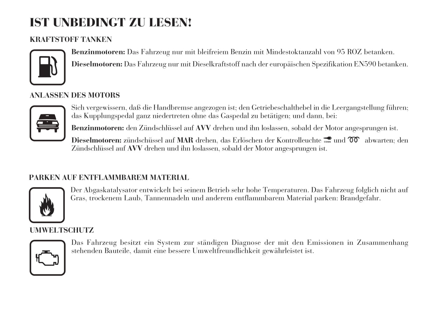 2001-2005 Lancia Lybra Bedienungsanleitung | Deutsch