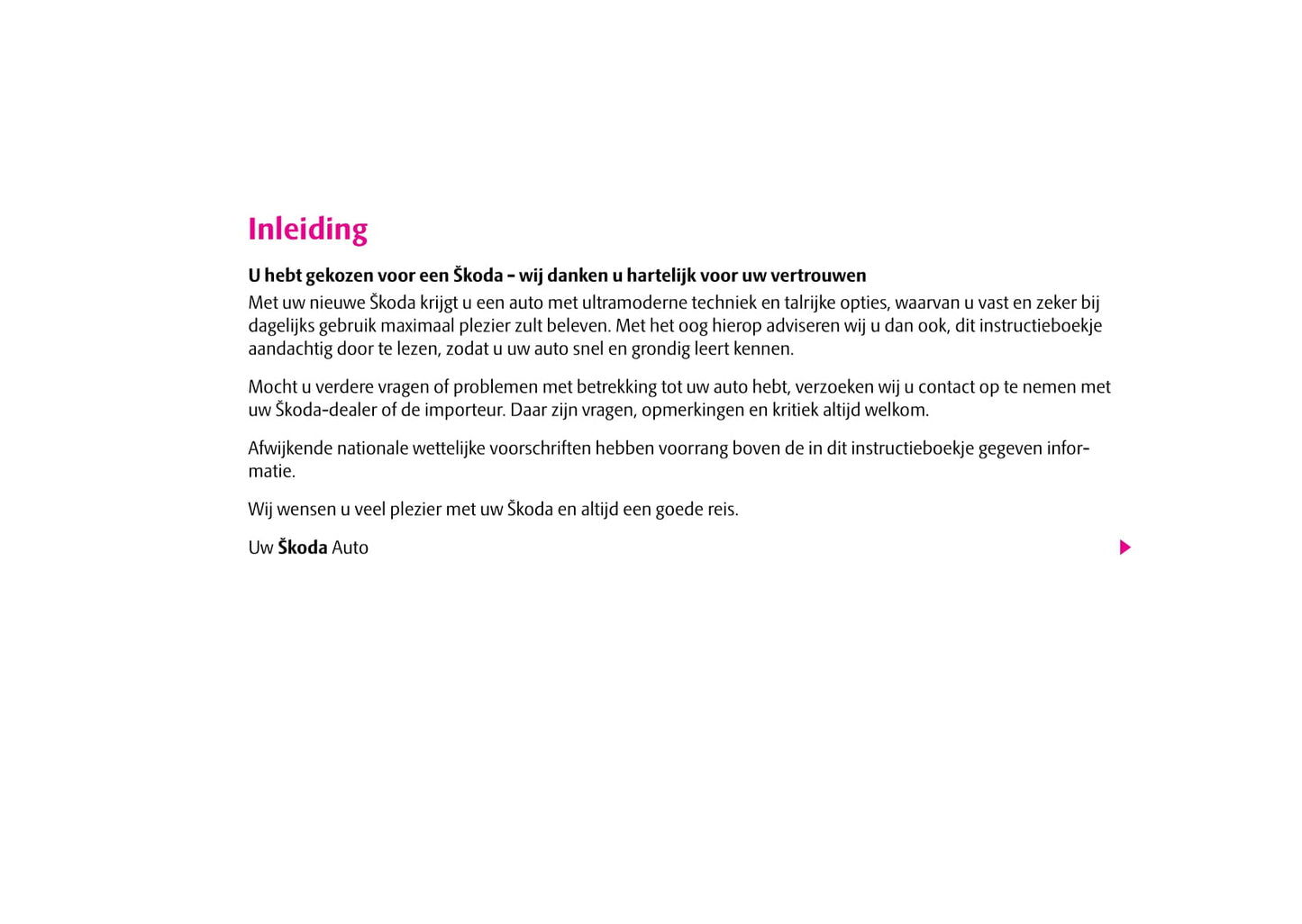 2006-2008 Skoda Superb Bedienungsanleitung | Niederländisch