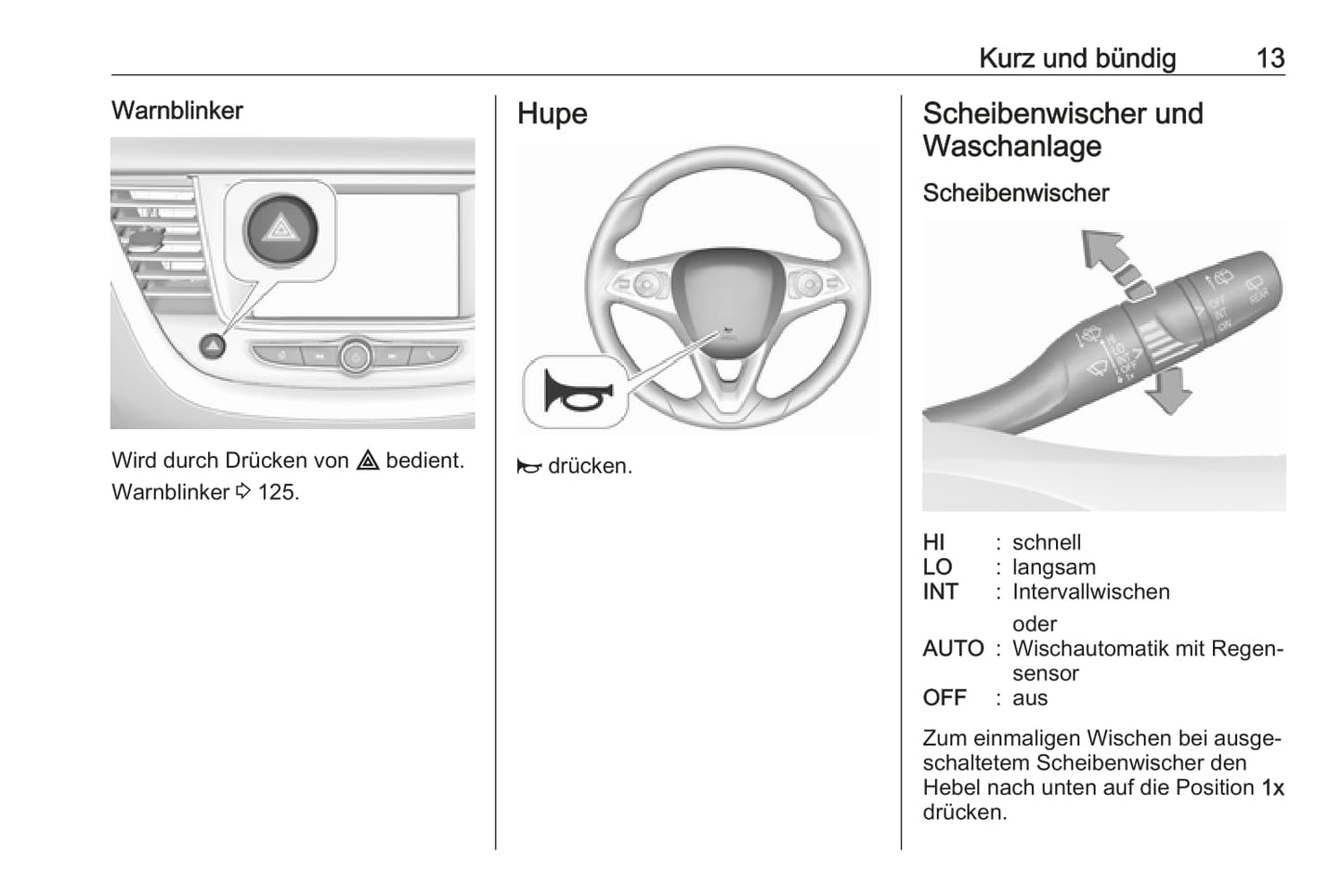 2017-2018 Opel Grandland X Bedienungsanleitung | Deutsch
