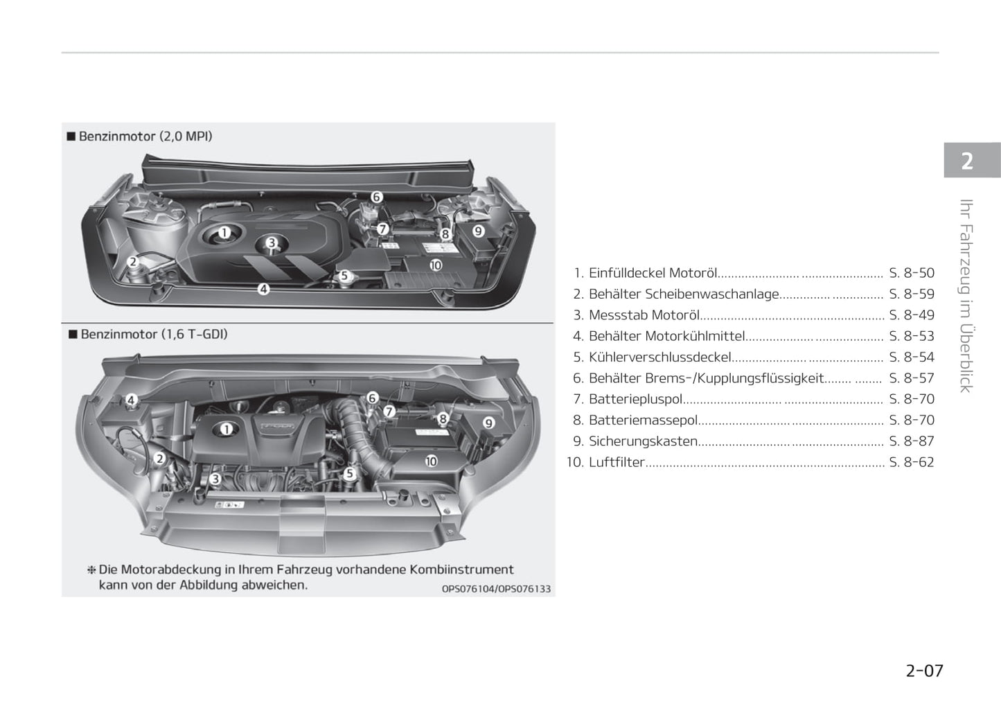 2018-2019 Kia Soul Bedienungsanleitung | Deutsch