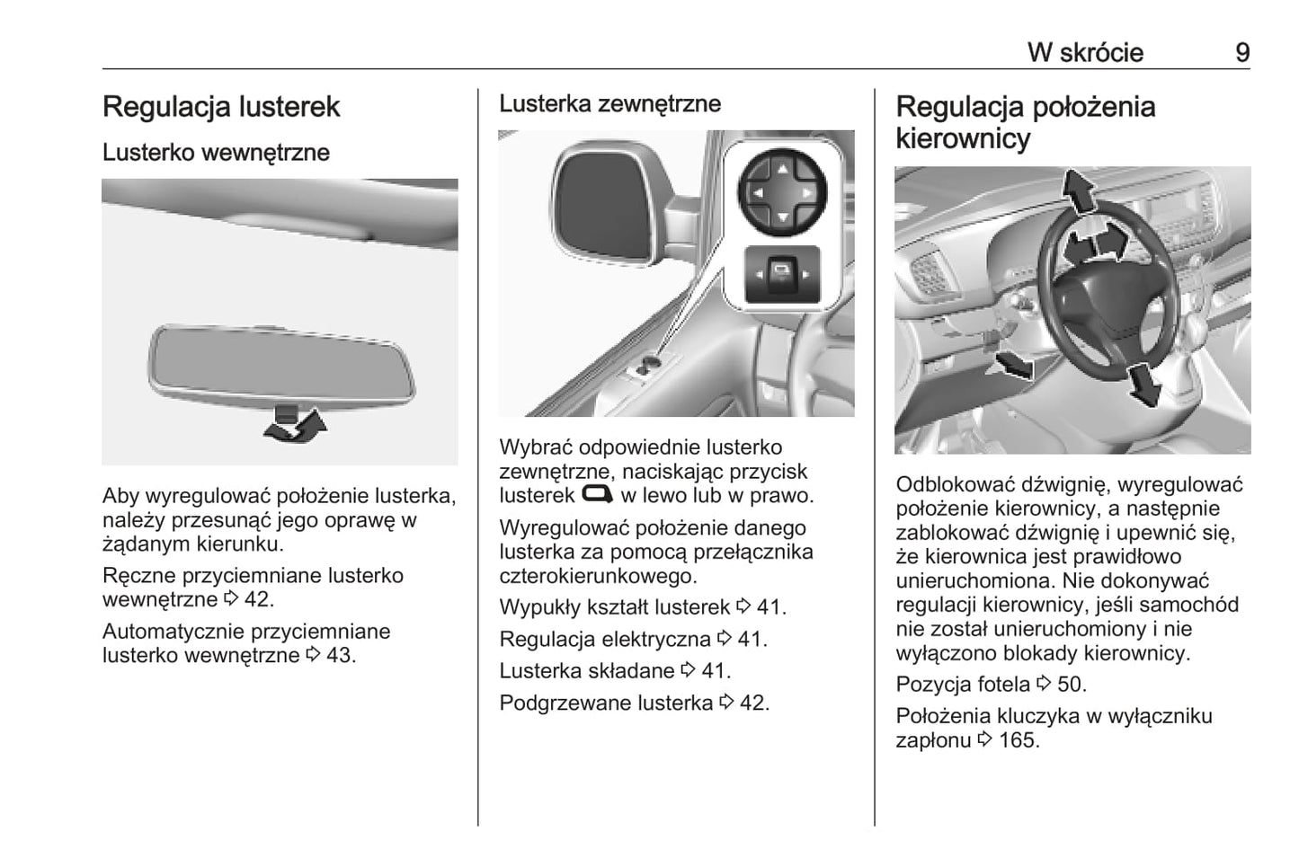 2020-2021 Opel Zafira Life Owner's Manual | Polish