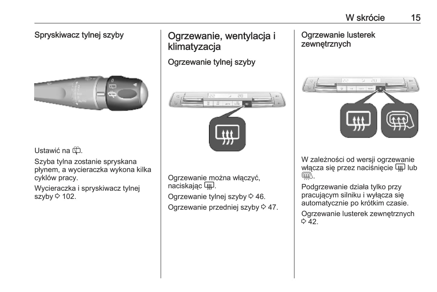 2020-2021 Opel Zafira Life Owner's Manual | Polish