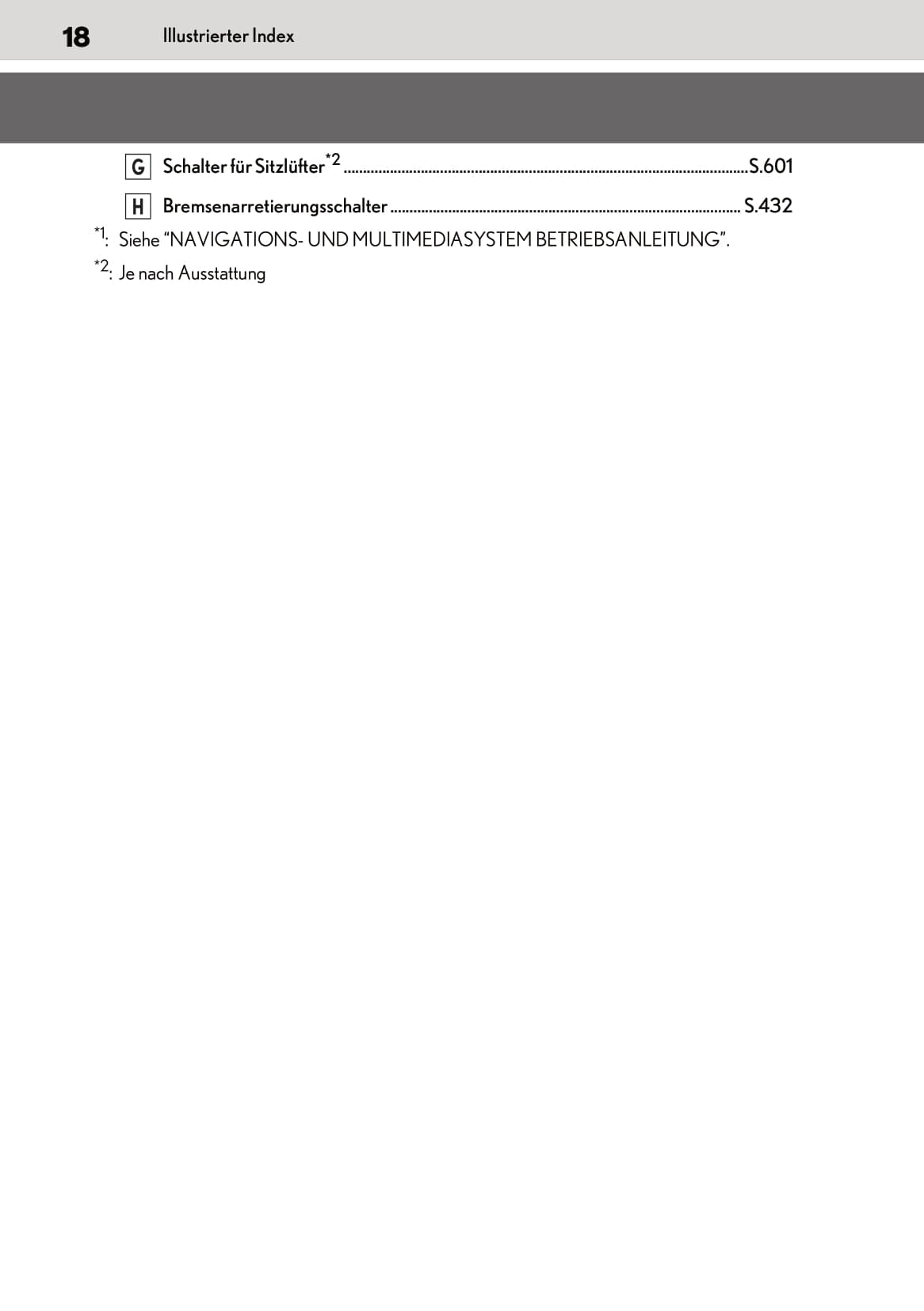 2019-2020 Lexus RX 450h/RX 450hL Owner's Manual | German