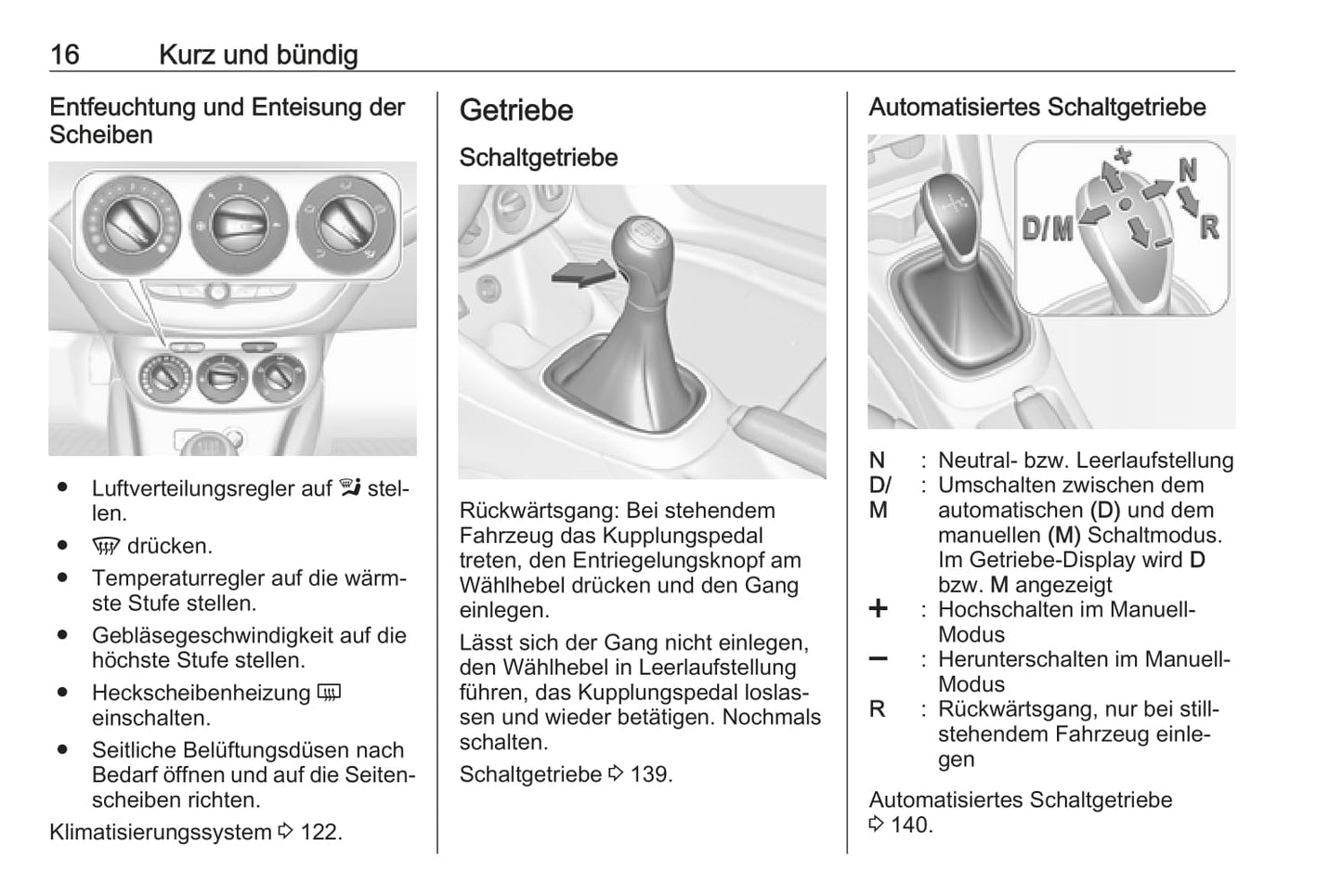 2017-2018 Opel Adam Owner's Manual | German