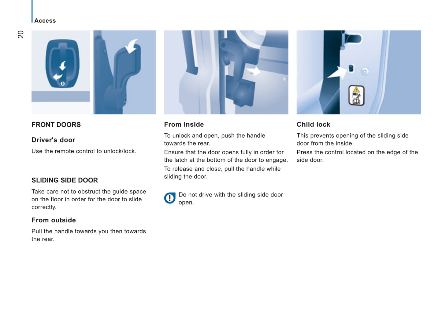 2014-2015 Peugeot Boxer Bedienungsanleitung | Englisch