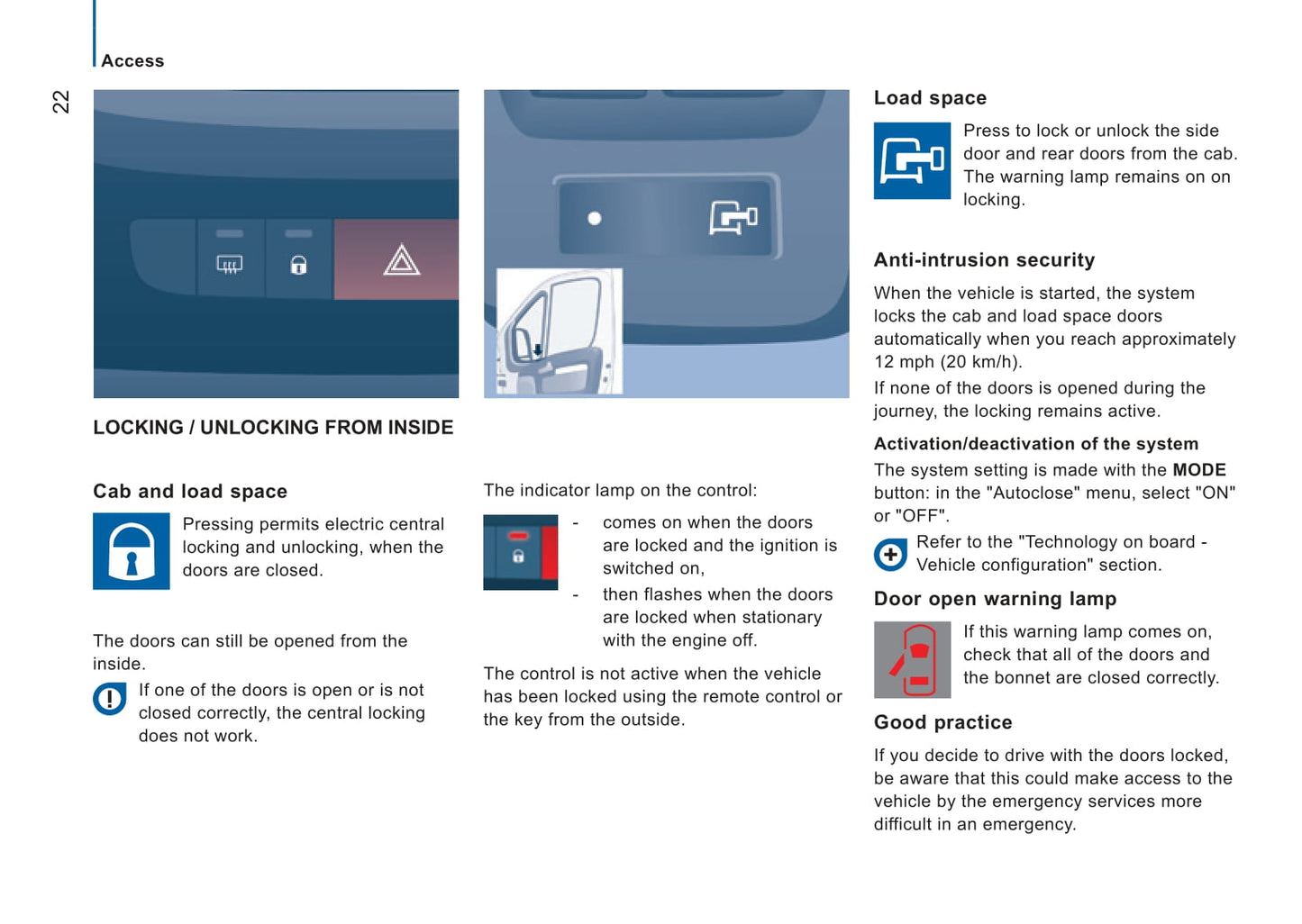 2014-2015 Peugeot Boxer Bedienungsanleitung | Englisch