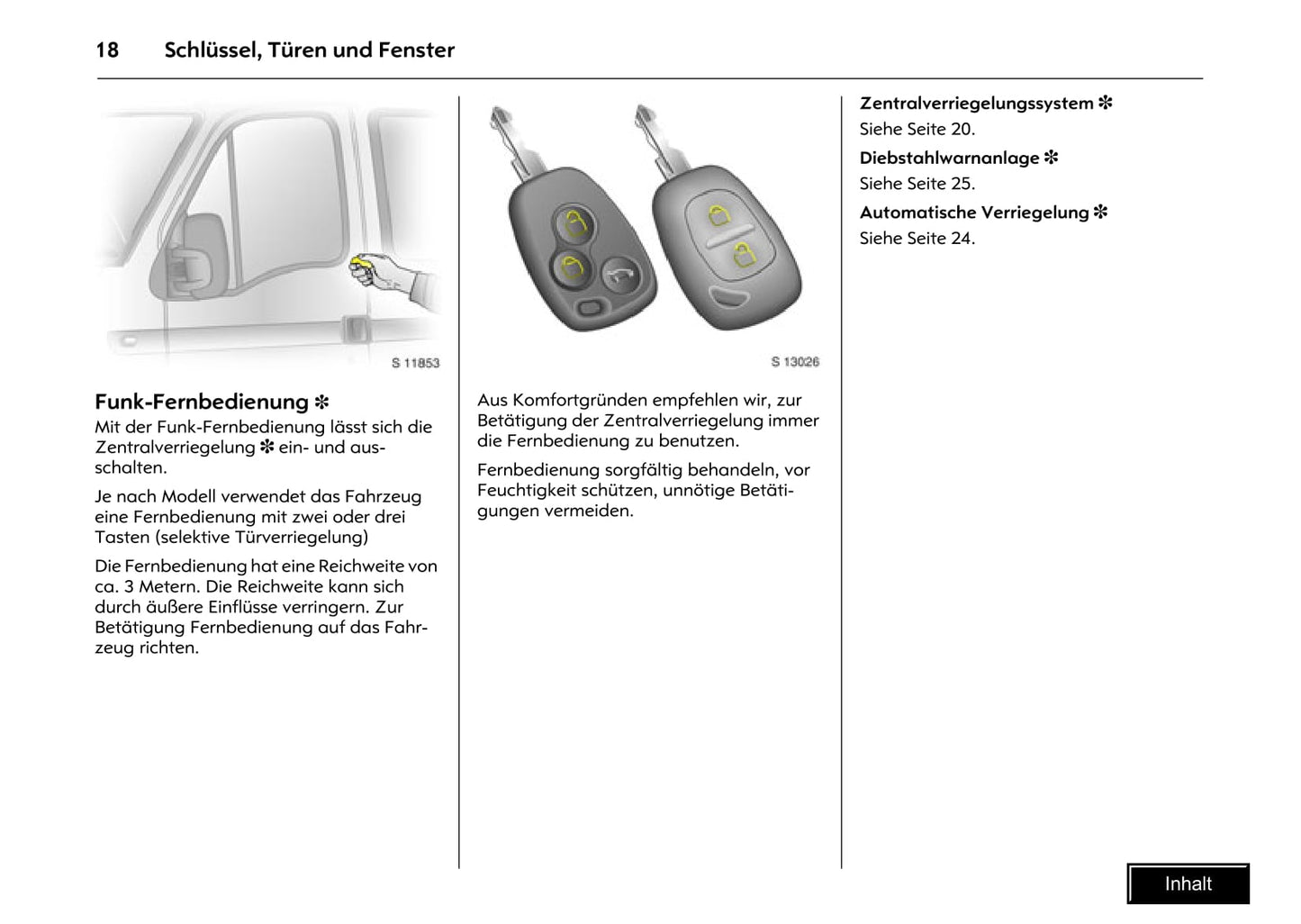 2009-2010 Opel Movano Owner's Manual | German