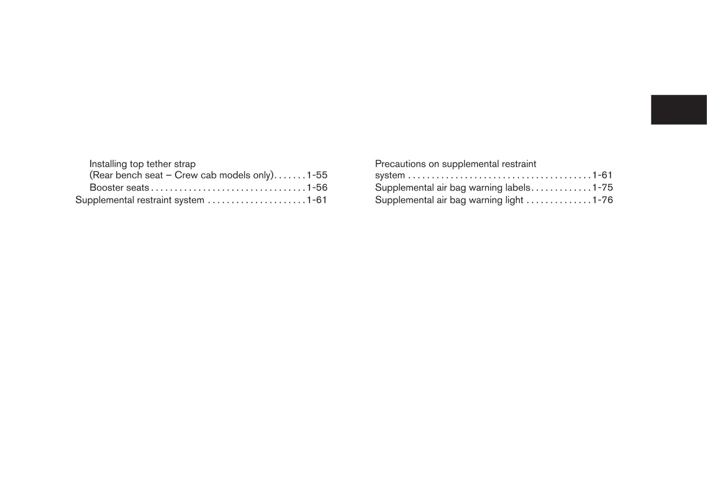 2011 Nissan Frontier Bedienungsanleitung | Englisch