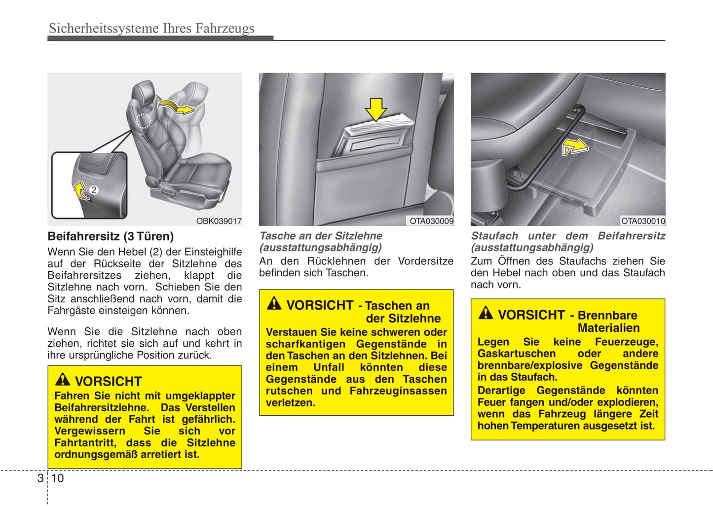 2011-2012 Kia Picanto Bedienungsanleitung | Deutsch