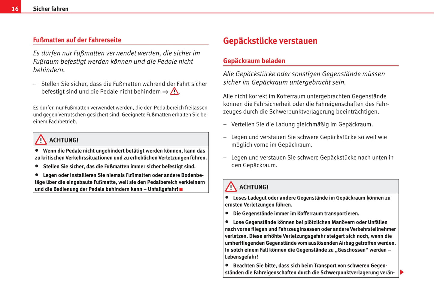 2006-2009 Seat Ibiza Bedienungsanleitung | Deutsch