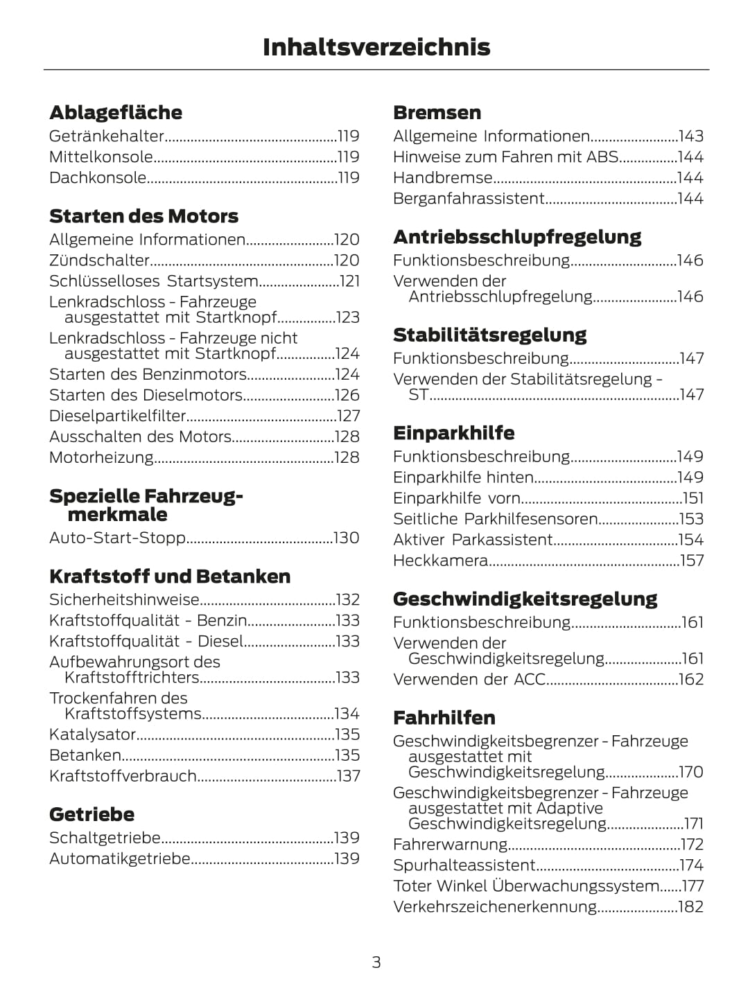 2015 Ford Focus Bedienungsanleitung | Deutsch