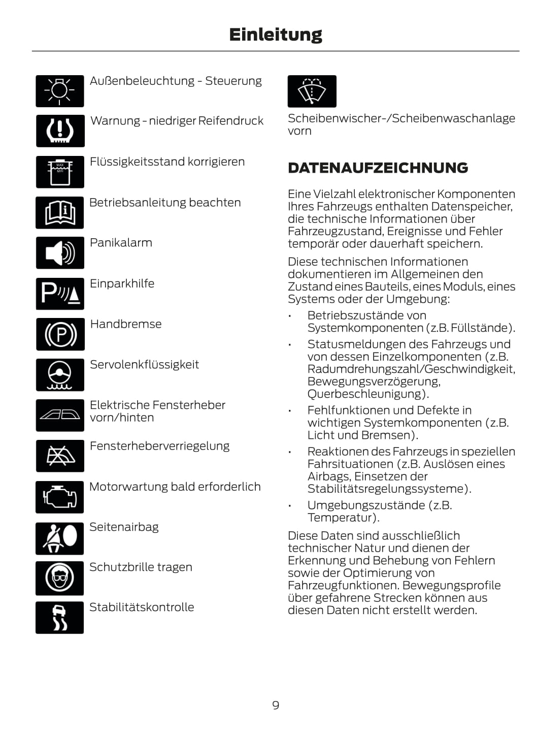 2015 Ford Focus Bedienungsanleitung | Deutsch