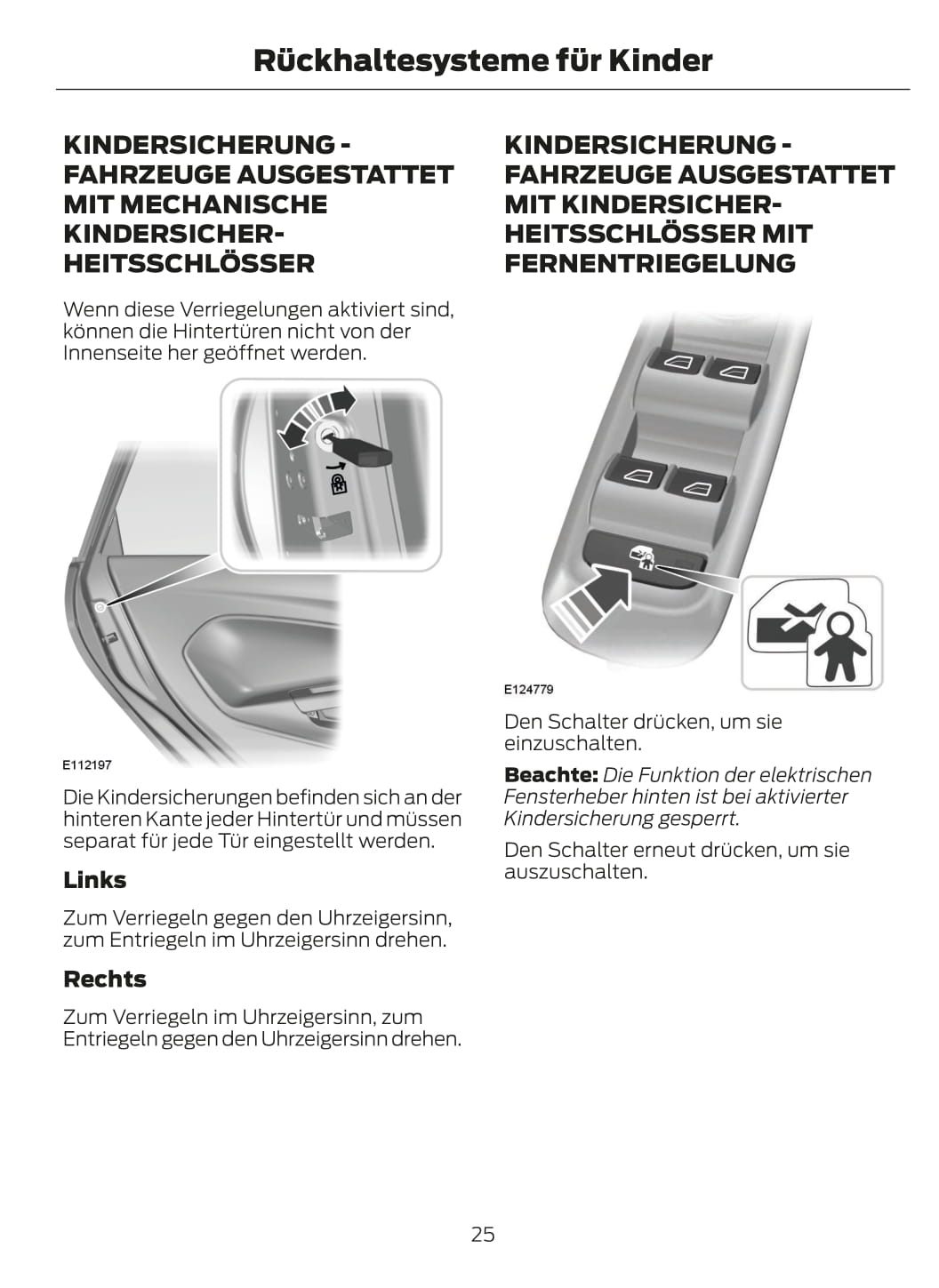2015 Ford Focus Bedienungsanleitung | Deutsch