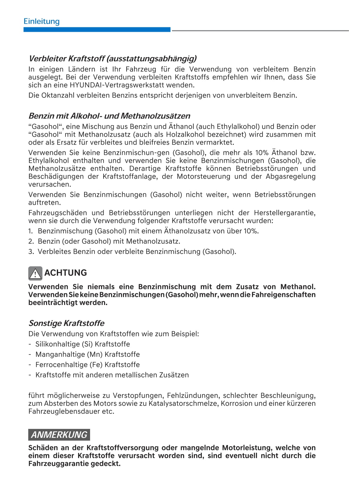 2020-2021 Hyundai i20 Bedienungsanleitung | Deutsch