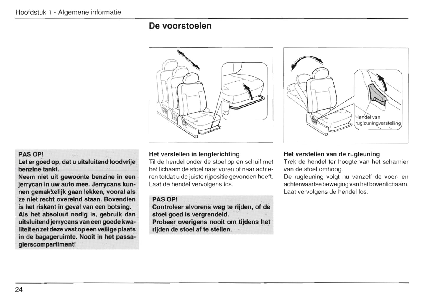 1999-2002 Daihatsu Move Bedienungsanleitung | Niederländisch