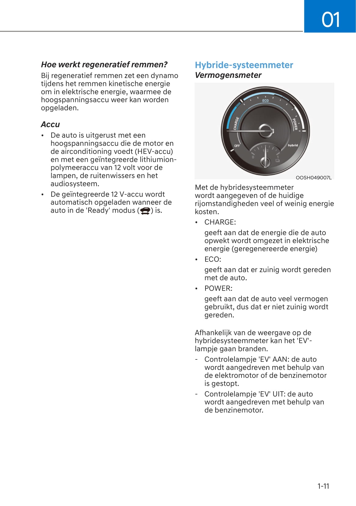 2021-2022 Hyundai Kona Hybrid Bedienungsanleitung | Niederländisch